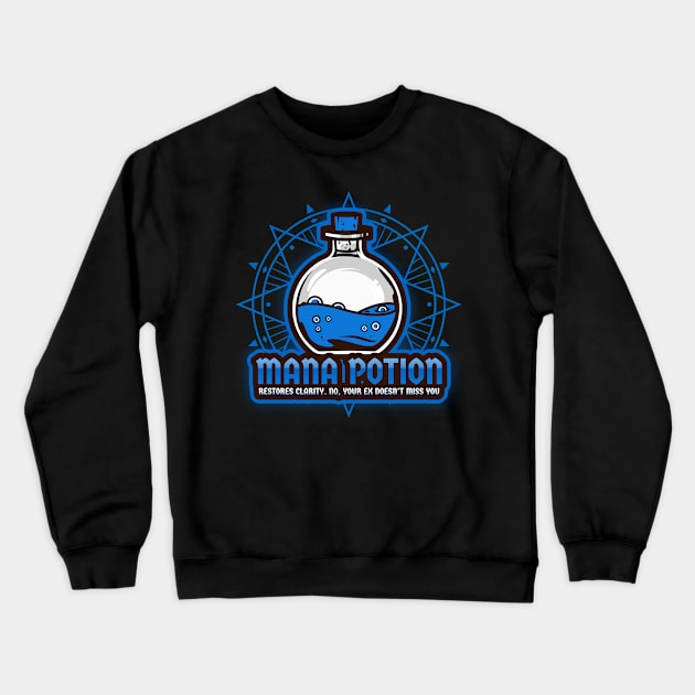 Mana Magical Potion Crewneck Sweatshirt by OldCamp